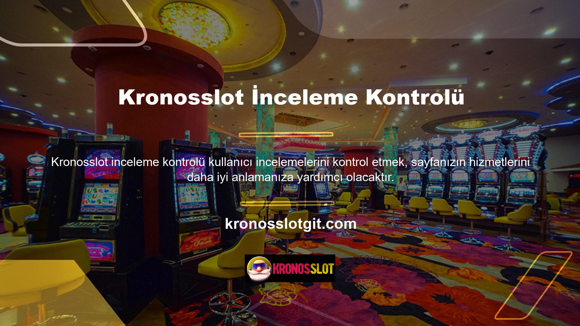 Kullanıcı incelemeleri Kronosslot nasıl yatırım yapılacağını öğretebilir